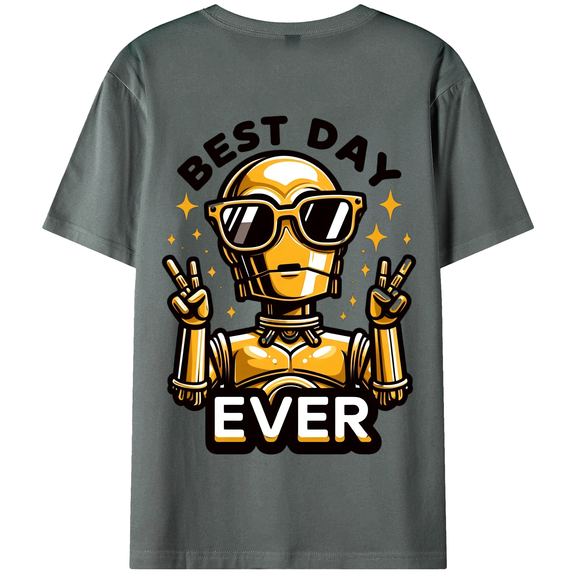 （画像用） スター・ウォーズ Star Wars 綿100％半袖Tシャツ（背面プリント）